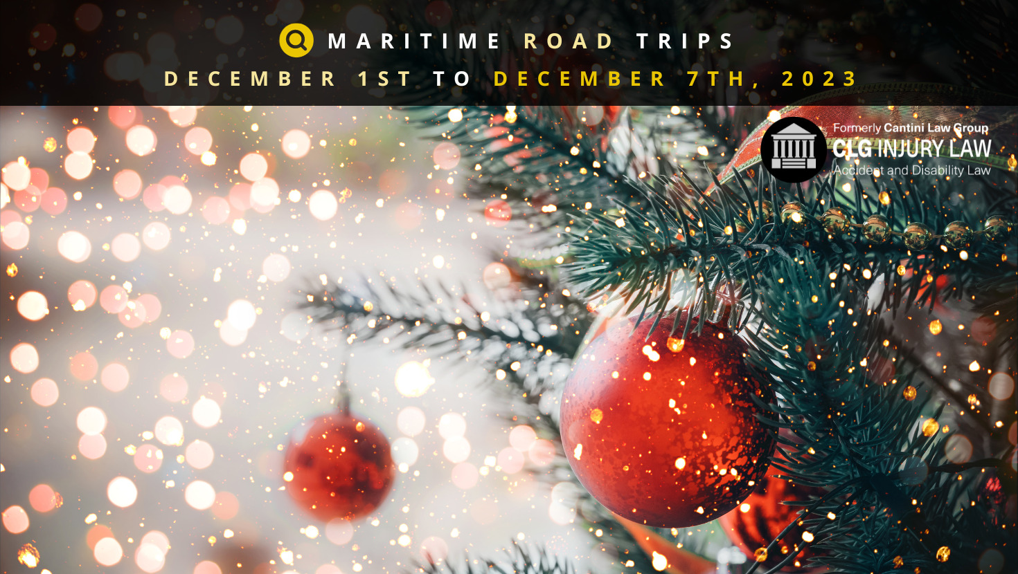 Maritime Road Trips: Destination Drives for the Week of December 1st to December 7th, 2023