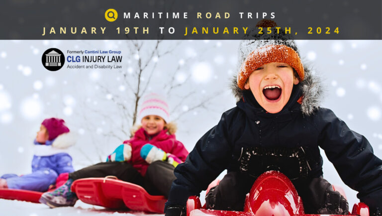 Maritime Road Trips – Destination Drives for the Week of January 19th to January 25th, 2024