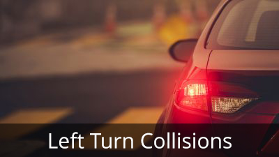 clg injury law types of collisions left turn collisions