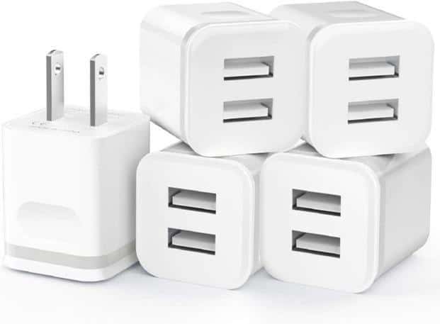 LUOATIP USB Wall Charger model HC45 recalled due to electric shock hazard